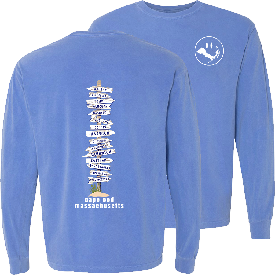 NEW Cape Towns Beach Sign Long Sleeve