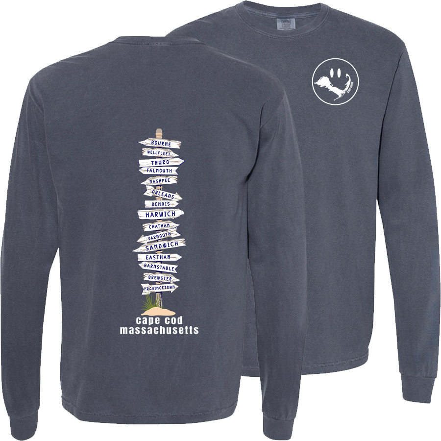 NEW Cape Towns Beach Sign Long Sleeve