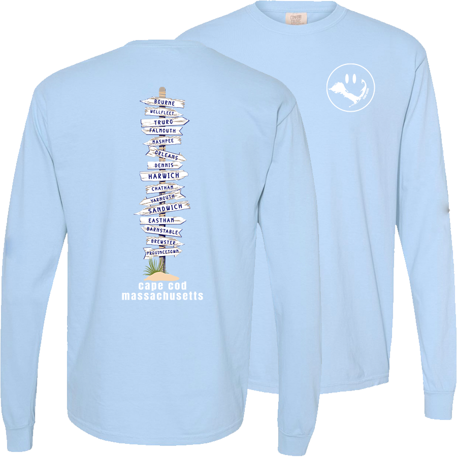 NEW Cape Towns Beach Sign Long Sleeve