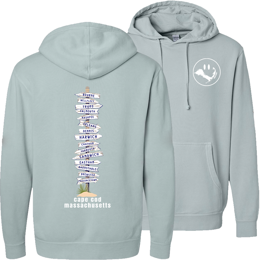 NEW Cape Towns Beach Sign Hoodie