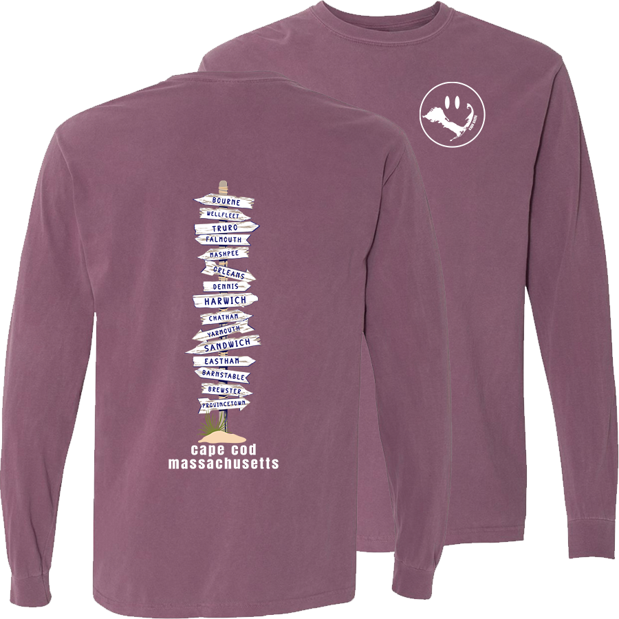 NEW Cape Towns Beach Sign Long Sleeve