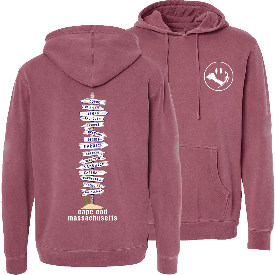 NEW Cape Towns Beach Sign Hoodie