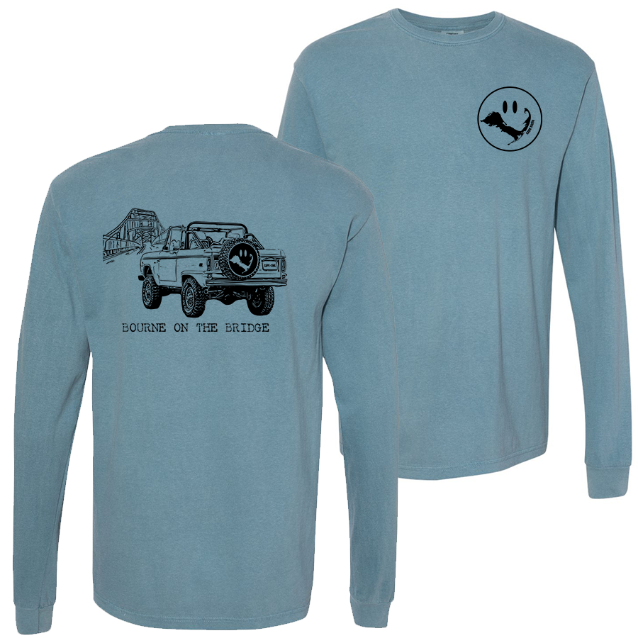 Bourne on the bridge pigment-dyed long sleeve
