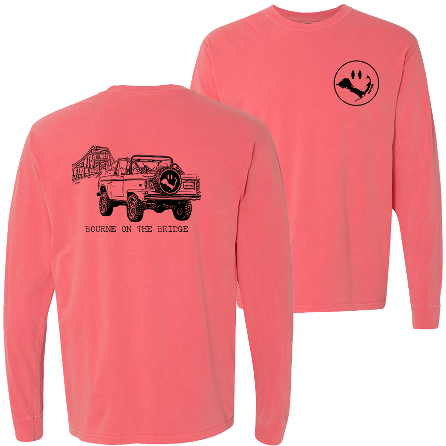 Bourne on the bridge pigment-dyed long sleeve